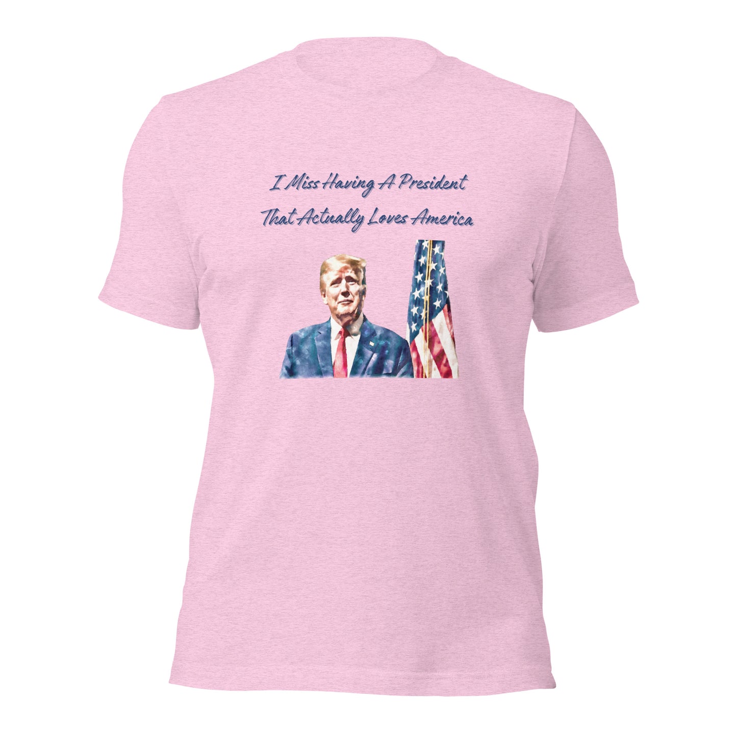 Patriotic Trump support t-shirt for rallies and casual wear
