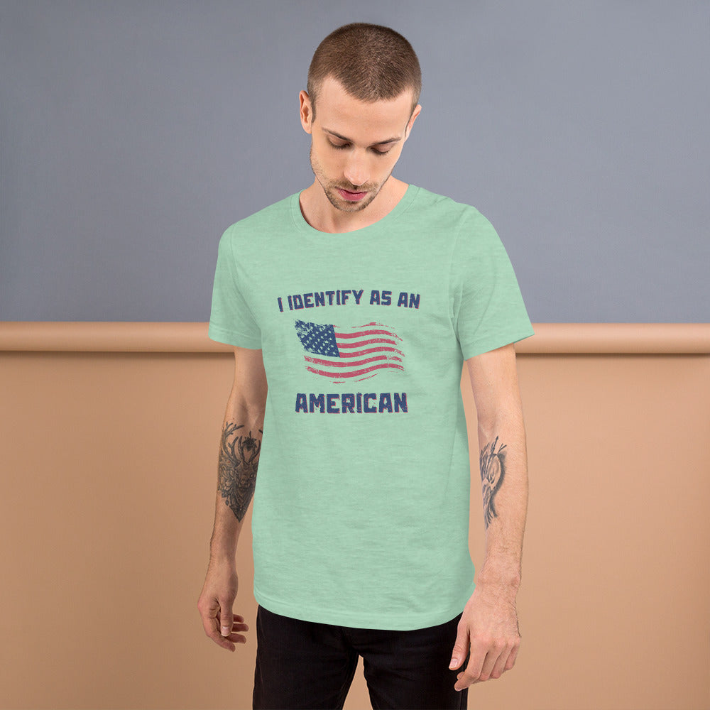 Proud American shirt with flag graphic
