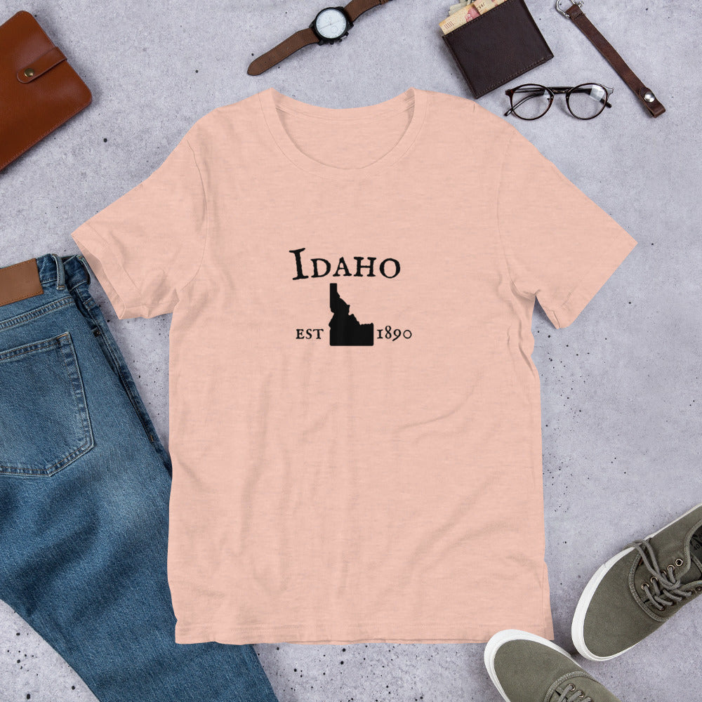 "Idaho Established In 1890" T-Shirt - Weave Got Gifts - Unique Gifts You Won’t Find Anywhere Else!