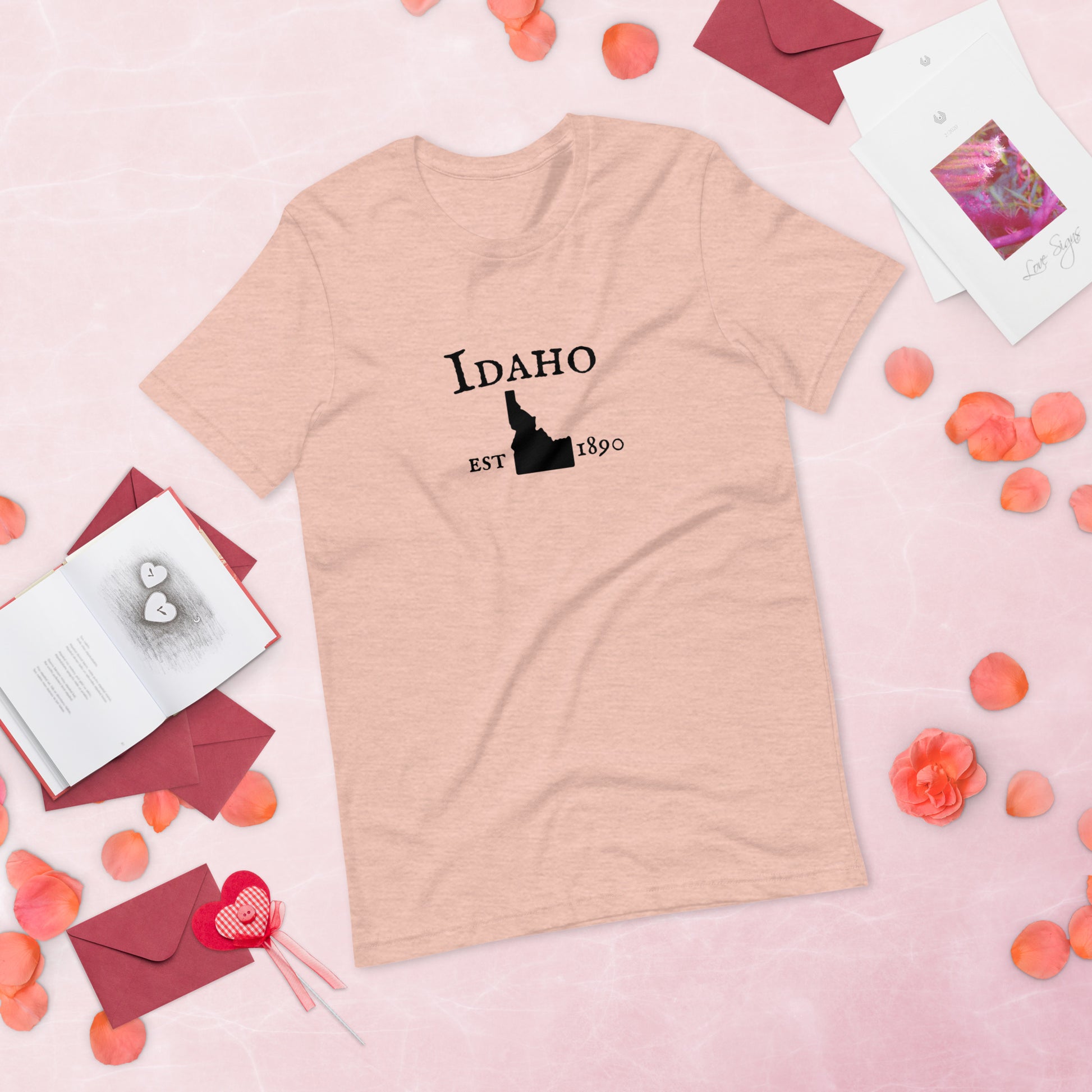 "Idaho Established In 1890" T-Shirt - Weave Got Gifts - Unique Gifts You Won’t Find Anywhere Else!