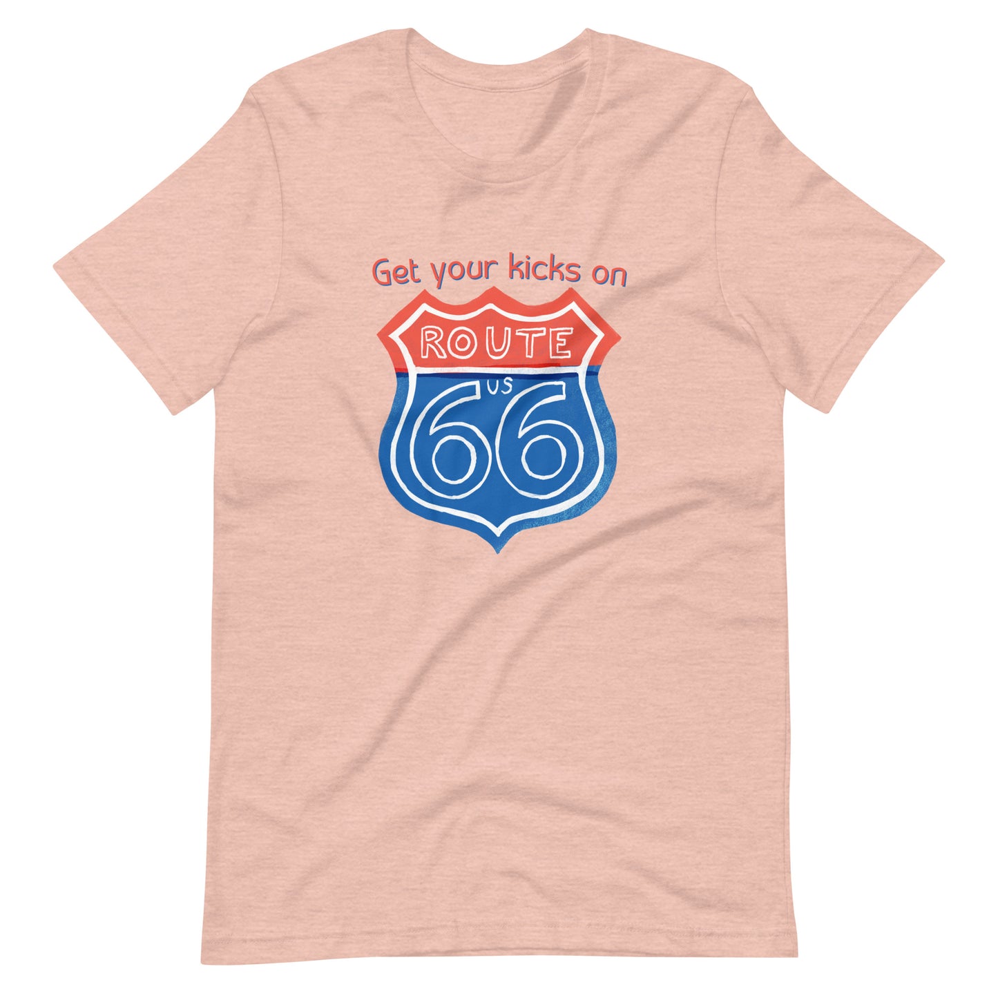 "Get Your Kicks On Route 66" T-Shirt - Weave Got Gifts - Unique Gifts You Won’t Find Anywhere Else!