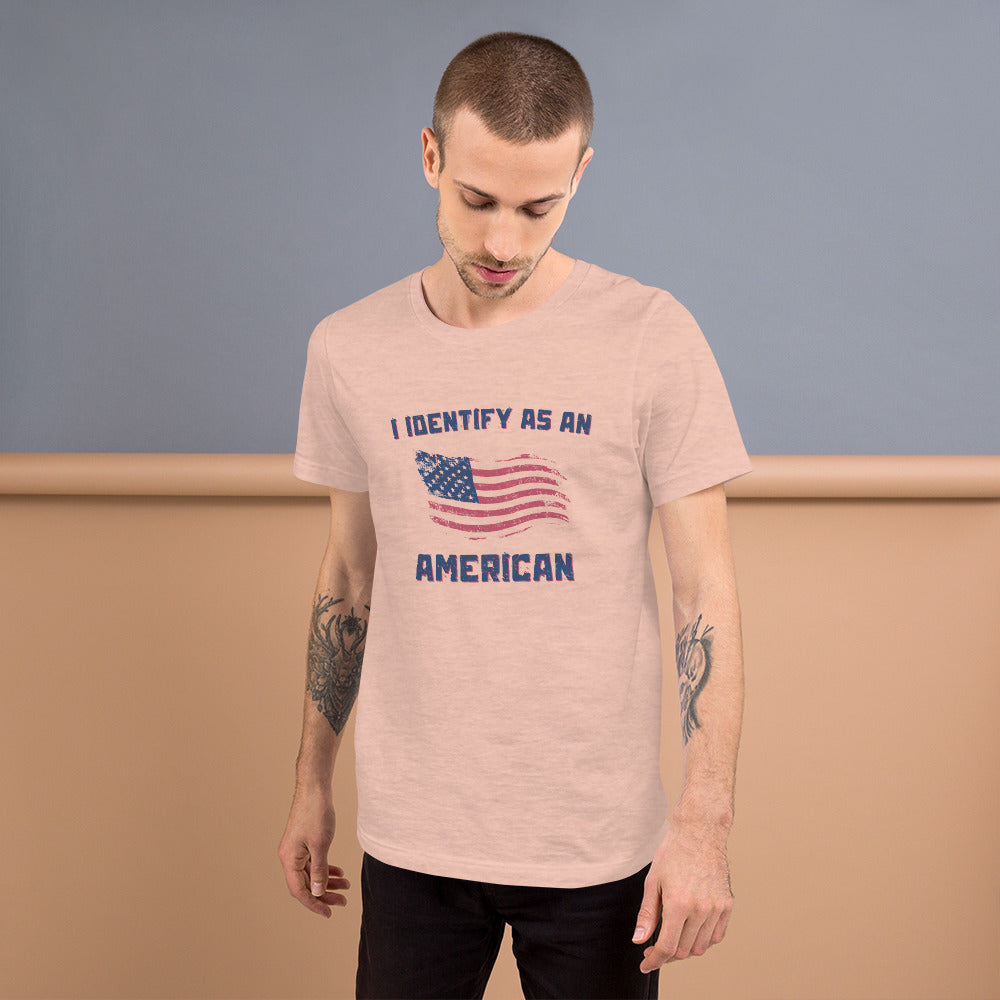 Comfortable I Identify As American t-shirt
