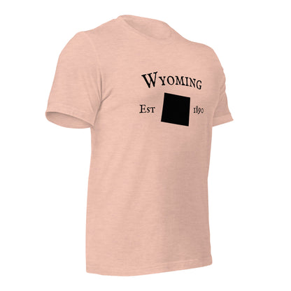 "Wyoming Established In 1890" T-Shirt - Weave Got Gifts - Unique Gifts You Won’t Find Anywhere Else!