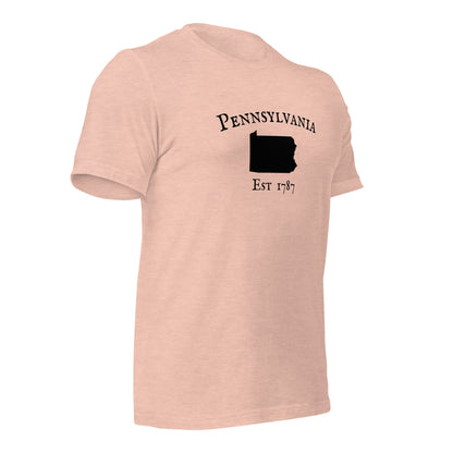 "Pennsylvania Established In 1787" T-Shirt - Weave Got Gifts - Unique Gifts You Won’t Find Anywhere Else!