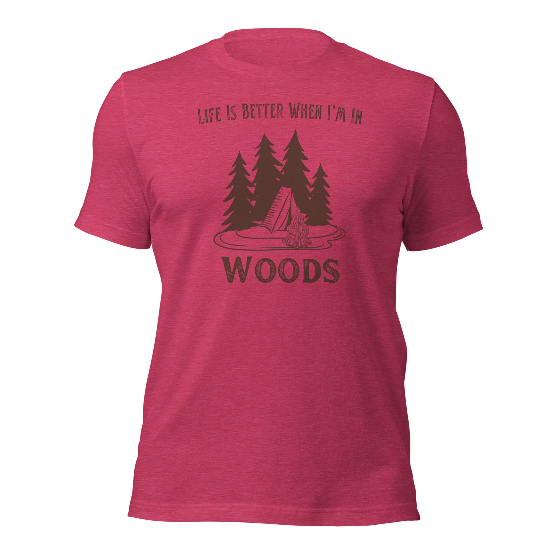 "Life Is Better When I'm In The Woods" T-Shirt - Weave Got Gifts - Unique Gifts You Won’t Find Anywhere Else!