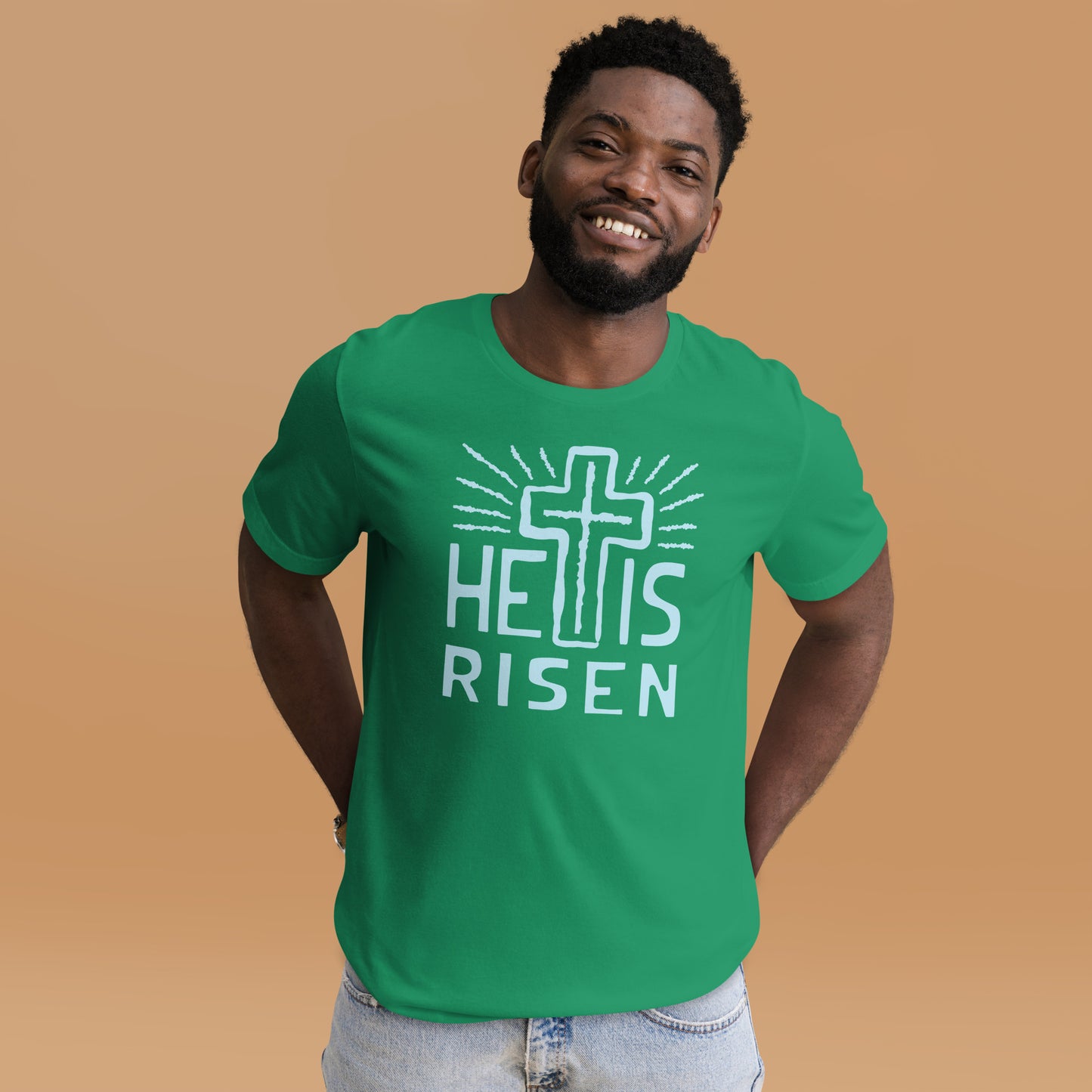 "He Is Risen" T-Shirt - Weave Got Gifts - Unique Gifts You Won’t Find Anywhere Else!