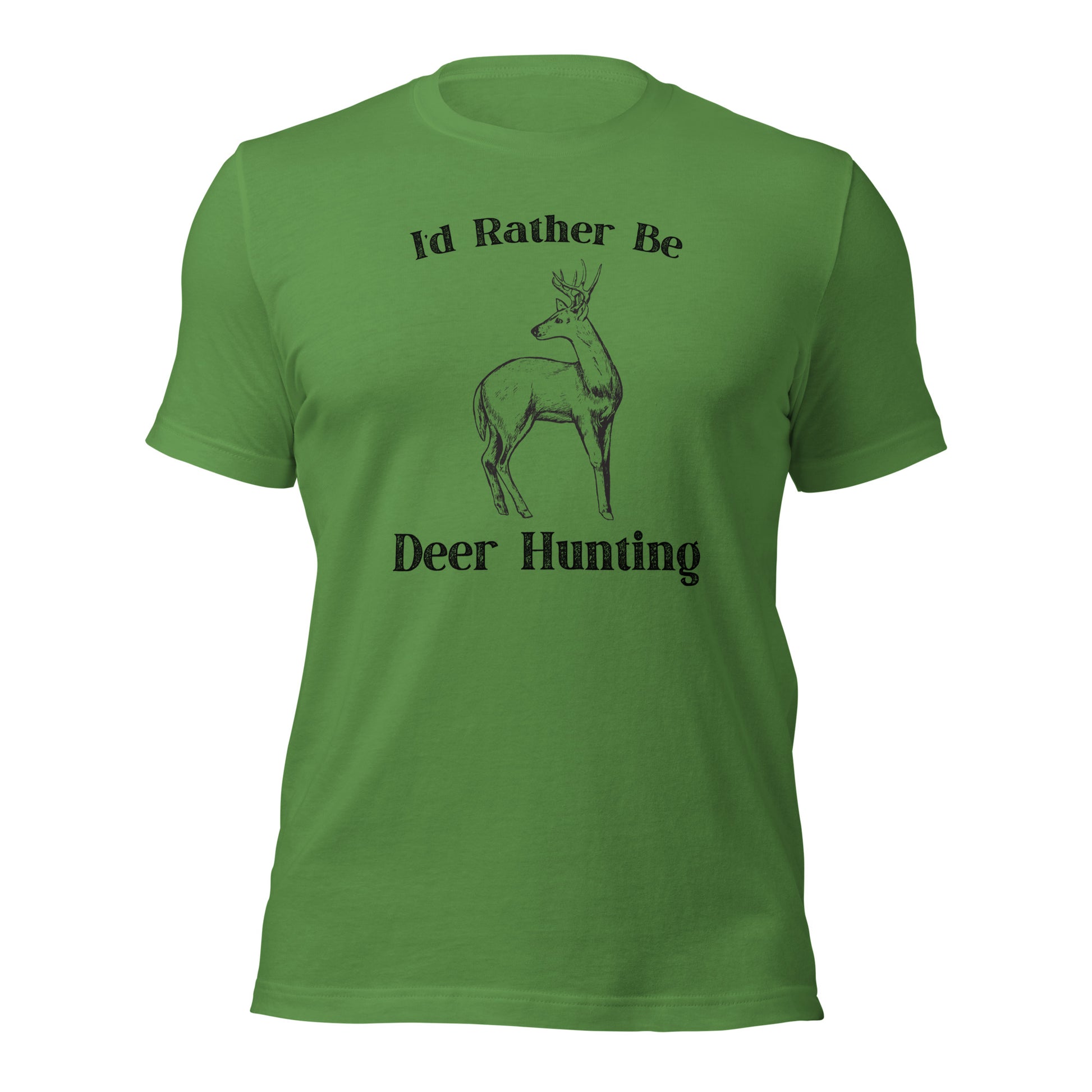 White-tailed deer hunting graphic tee for men and women
