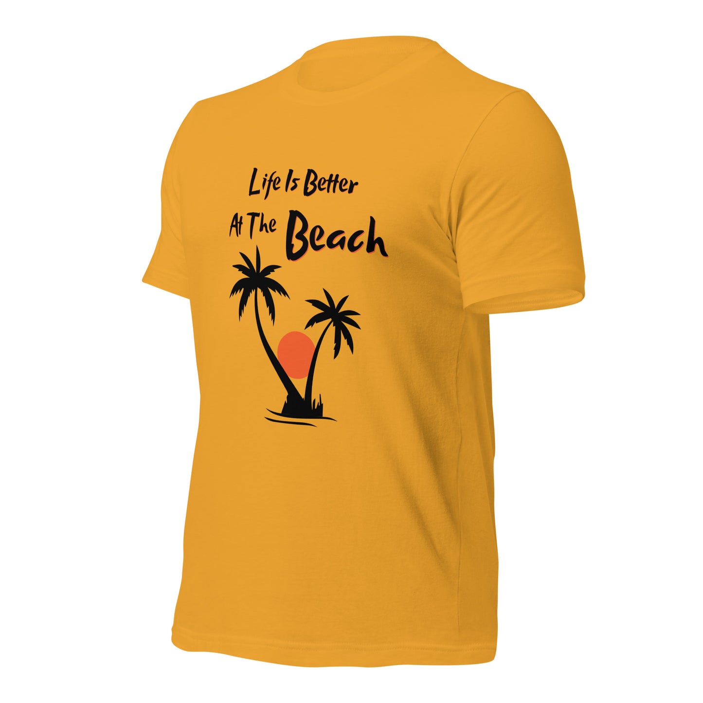 “Life Is Better At The Beach” T-Shirt - Weave Got Gifts - Unique Gifts You Won’t Find Anywhere Else!