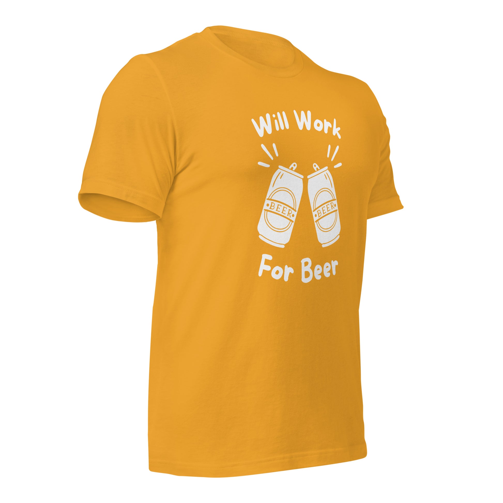 "Will Work, For Beer" T-Shirt - Weave Got Gifts - Unique Gifts You Won’t Find Anywhere Else!