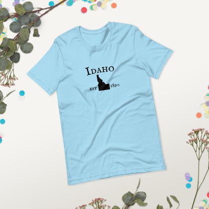 "Idaho Established In 1890" T-Shirt - Weave Got Gifts - Unique Gifts You Won’t Find Anywhere Else!