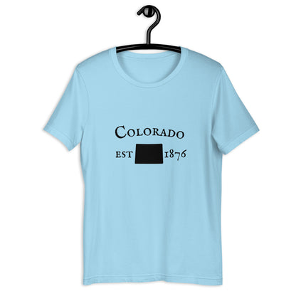 "Colorado Established In 1876" T-Shirt - Weave Got Gifts - Unique Gifts You Won’t Find Anywhere Else!