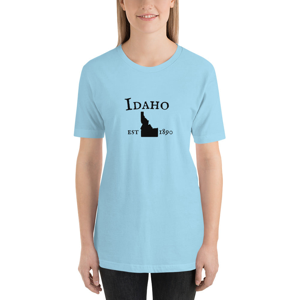 "Idaho Established In 1890" T-Shirt - Weave Got Gifts - Unique Gifts You Won’t Find Anywhere Else!