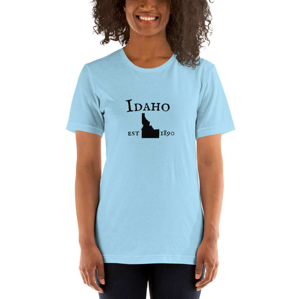 "Idaho Established In 1890" T-Shirt - Weave Got Gifts - Unique Gifts You Won’t Find Anywhere Else!