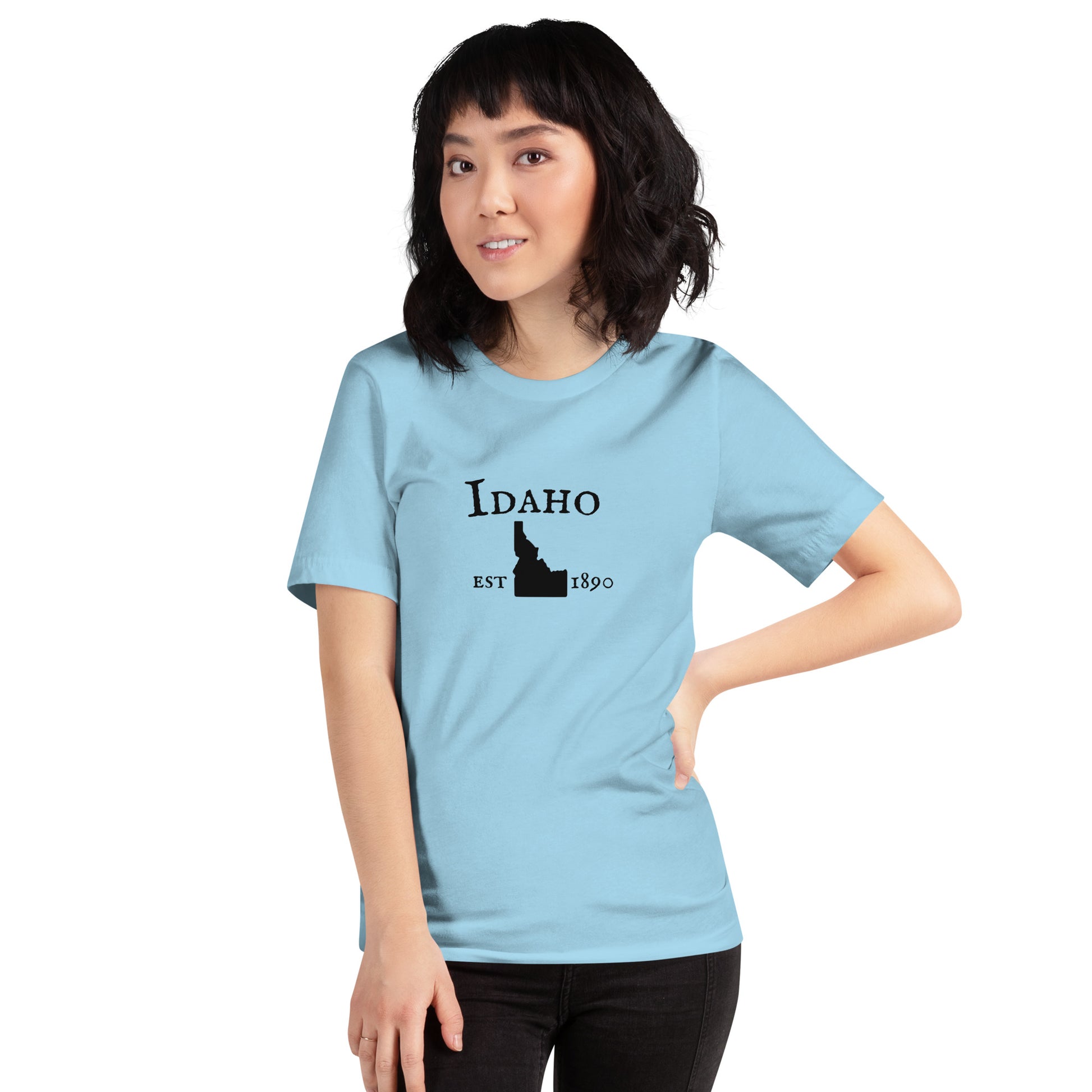 "Idaho Established In 1890" T-Shirt - Weave Got Gifts - Unique Gifts You Won’t Find Anywhere Else!