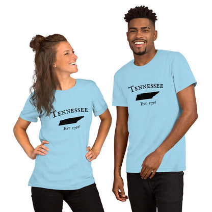 "Tennessee Established In 1796" T-Shirt - Weave Got Gifts - Unique Gifts You Won’t Find Anywhere Else!