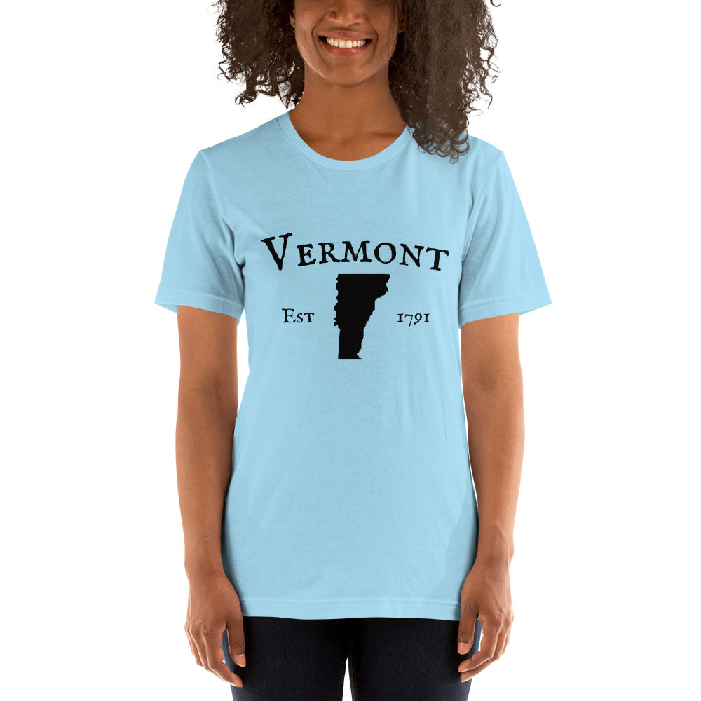 "Vermont Established In 1791" T-Shirt - Weave Got Gifts - Unique Gifts You Won’t Find Anywhere Else!