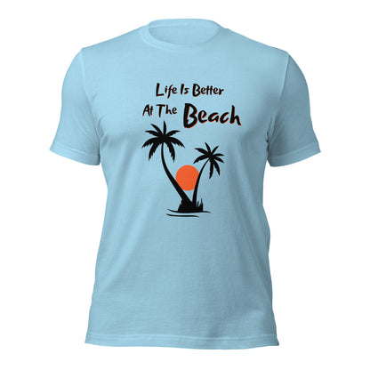 “Life Is Better At The Beach” T-Shirt - Weave Got Gifts - Unique Gifts You Won’t Find Anywhere Else!