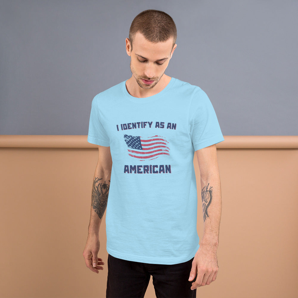 Durable American flag t-shirt for patriots
