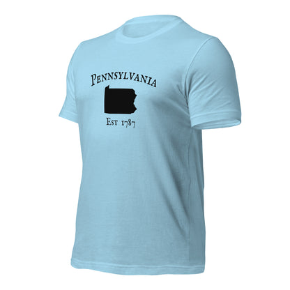 "Pennsylvania Established In 1787" T-Shirt - Weave Got Gifts - Unique Gifts You Won’t Find Anywhere Else!