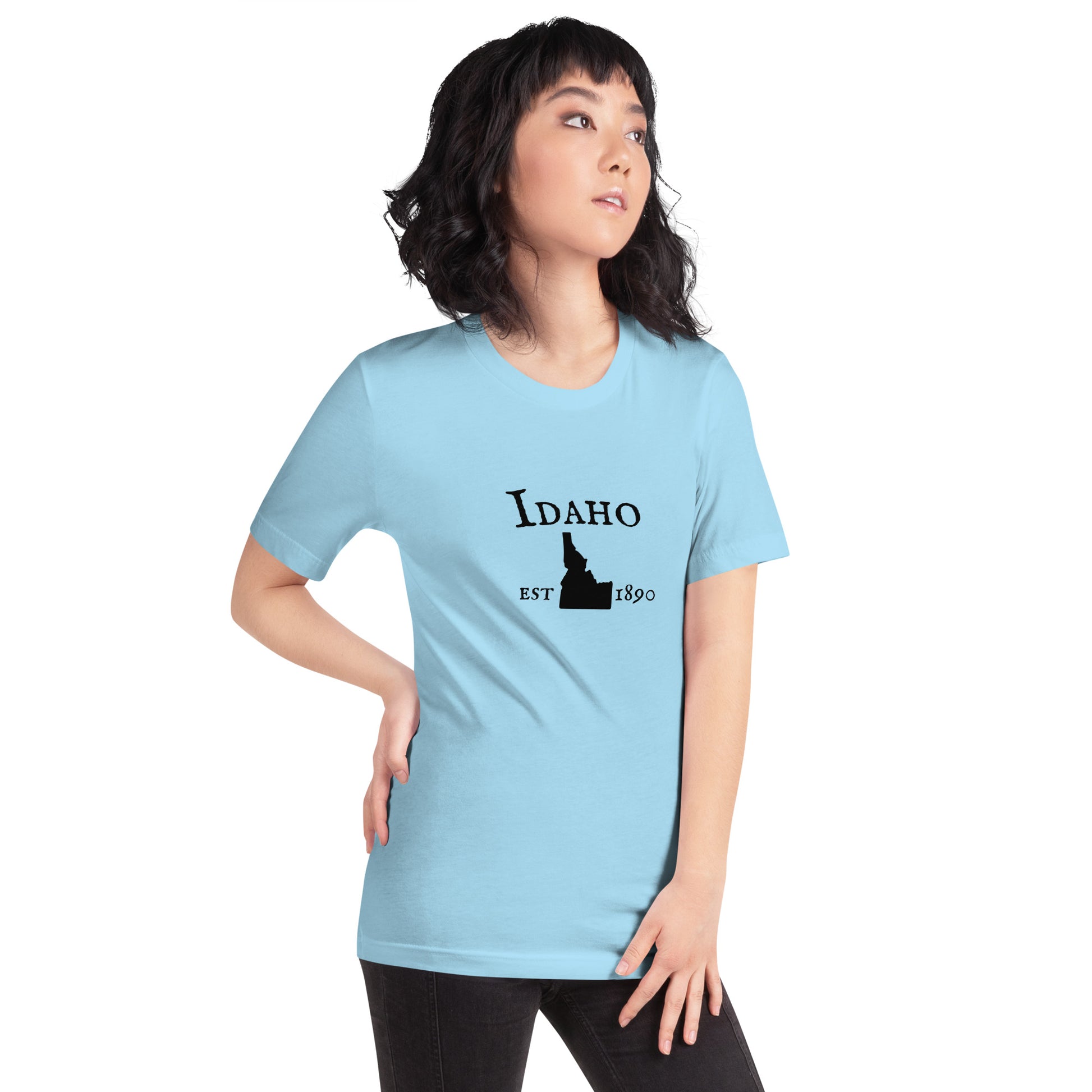 "Idaho Established In 1890" T-Shirt - Weave Got Gifts - Unique Gifts You Won’t Find Anywhere Else!