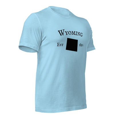 "Wyoming Established In 1890" T-Shirt - Weave Got Gifts - Unique Gifts You Won’t Find Anywhere Else!