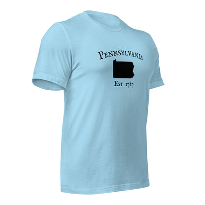 "Pennsylvania Established In 1787" T-Shirt - Weave Got Gifts - Unique Gifts You Won’t Find Anywhere Else!