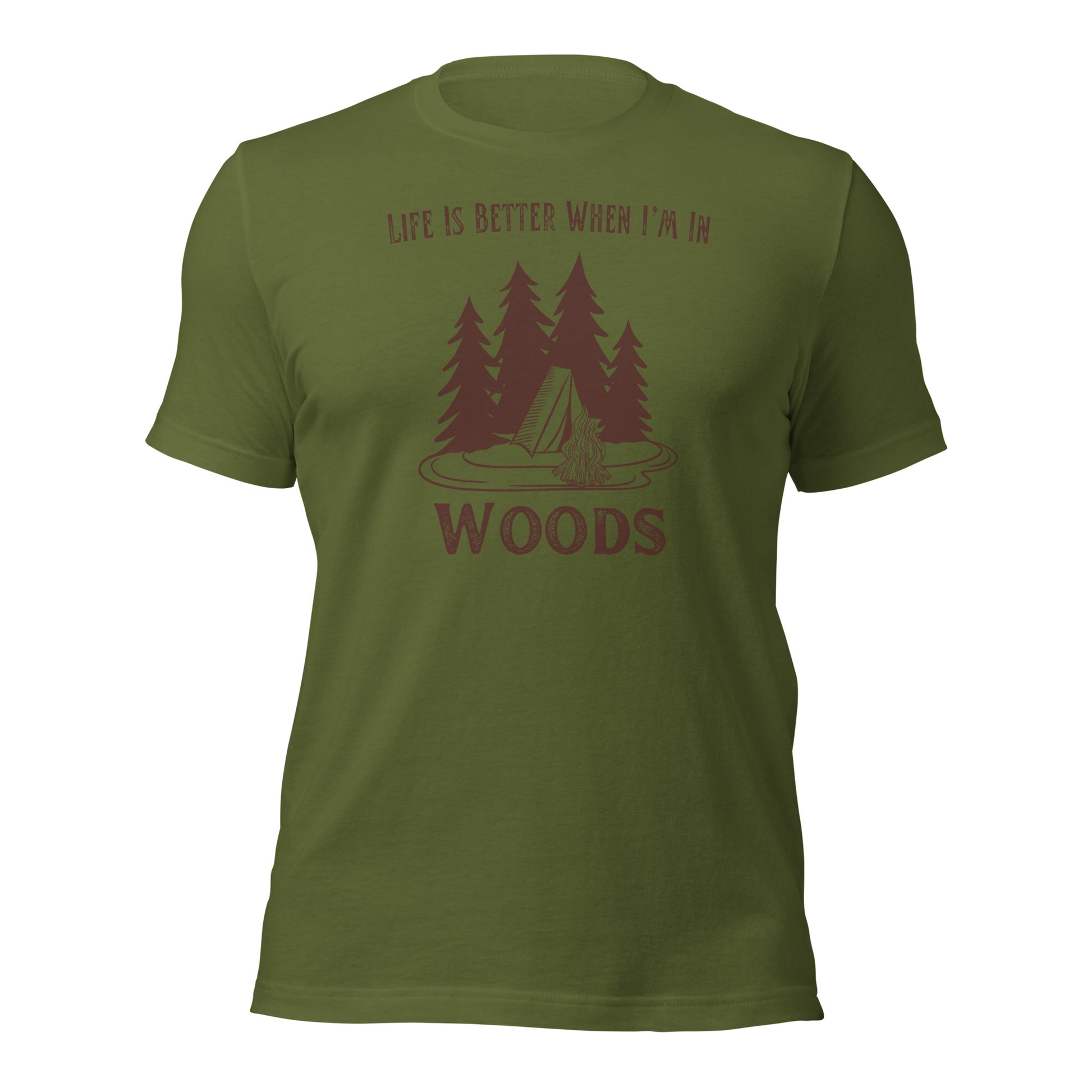 "Life Is Better When I'm In The Woods" T-Shirt - Weave Got Gifts - Unique Gifts You Won’t Find Anywhere Else!