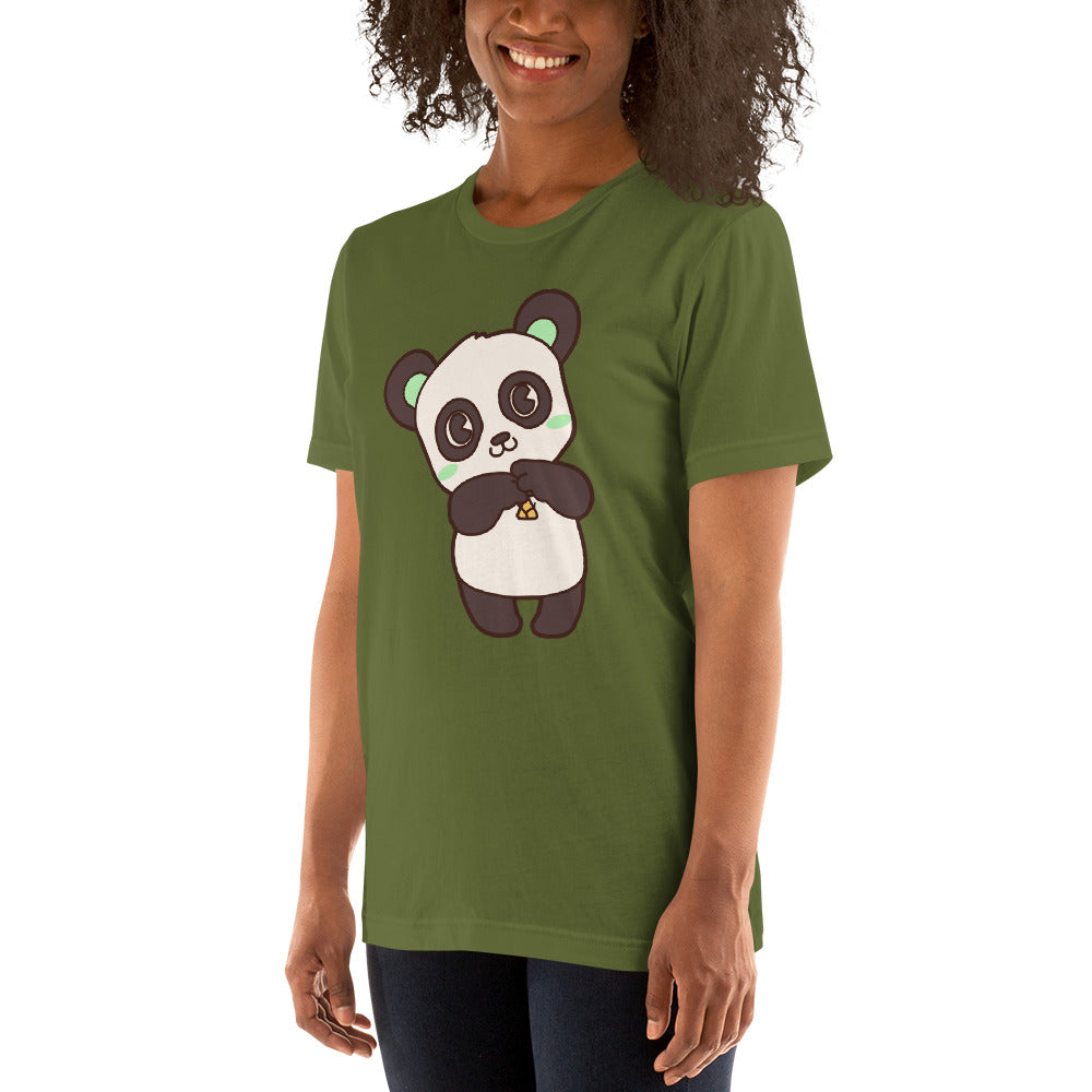 "Cute Panda" Women's T-Shirt - Weave Got Gifts - Unique Gifts You Won’t Find Anywhere Else!