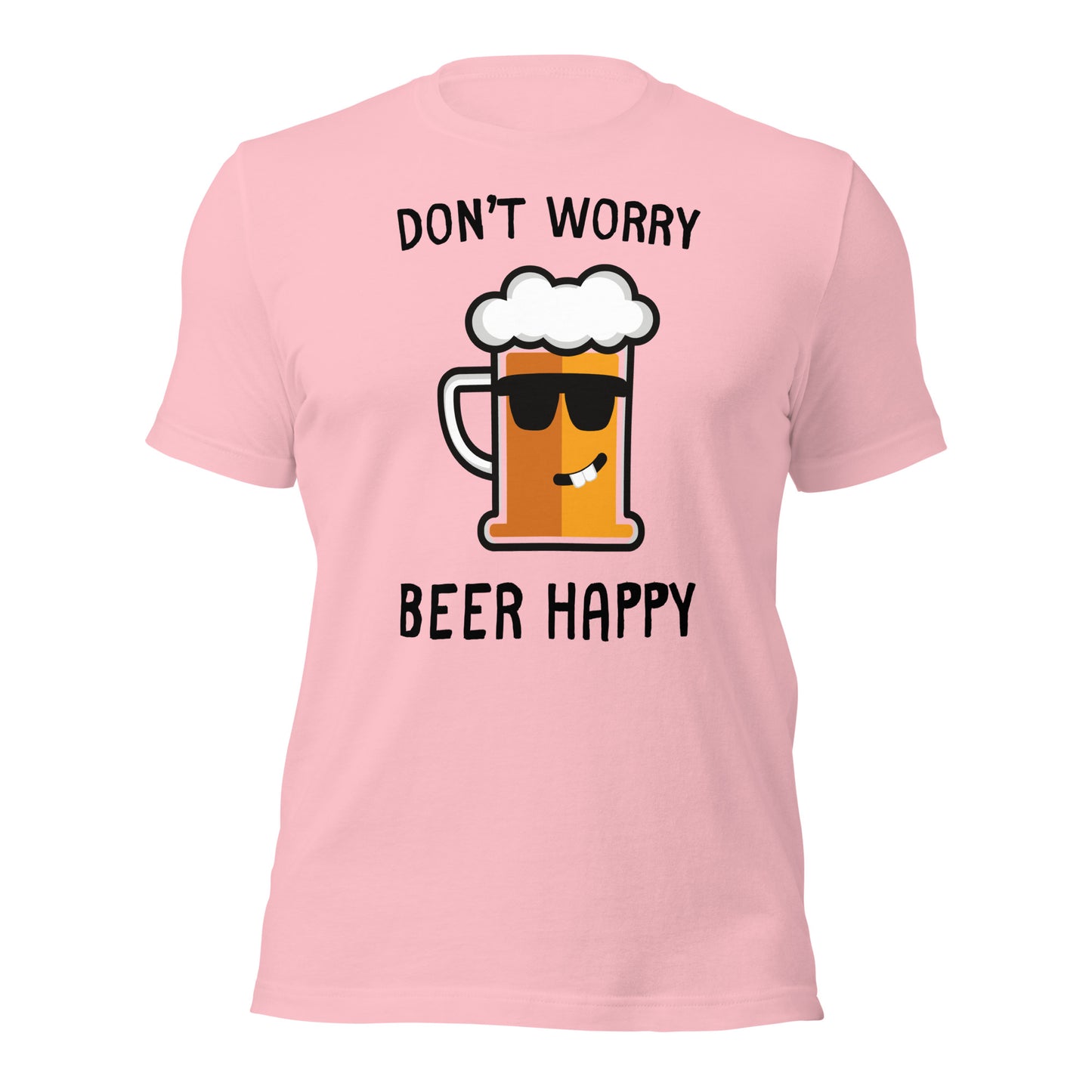 Durable beer happy shirt with breathable, stylish design
