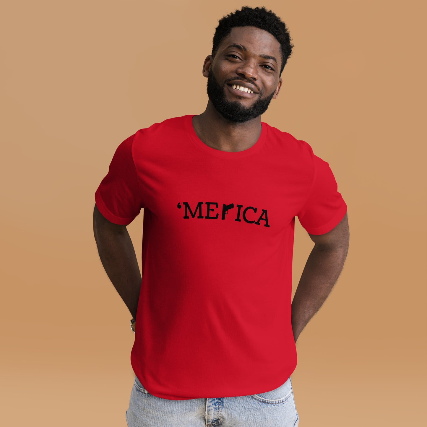 Comfortable gun-loving t-shirt for proud Americans
