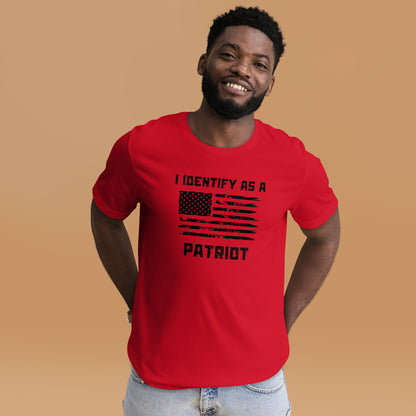 Proud American patriot cotton t-shirt design