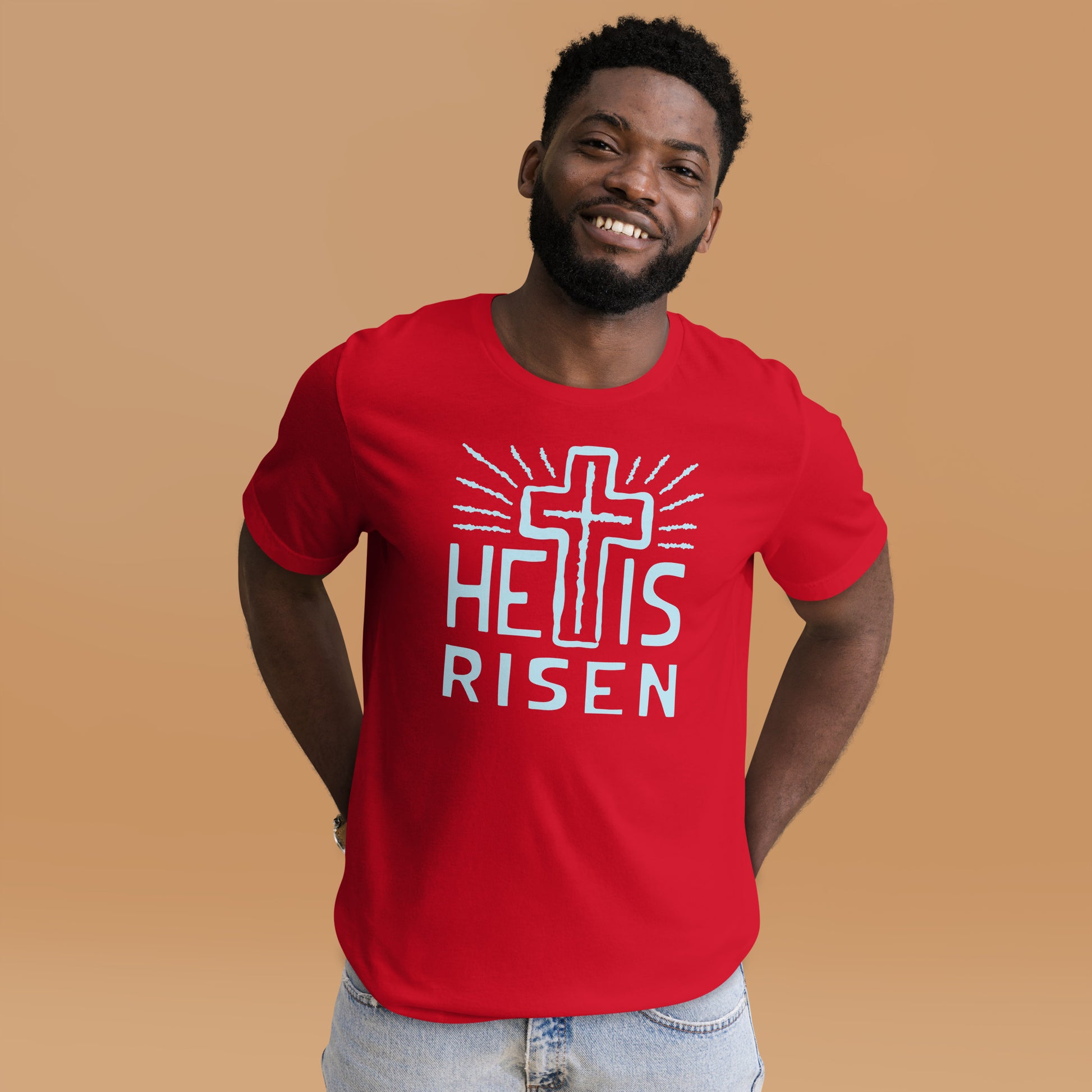 "He Is Risen" T-Shirt - Weave Got Gifts - Unique Gifts You Won’t Find Anywhere Else!