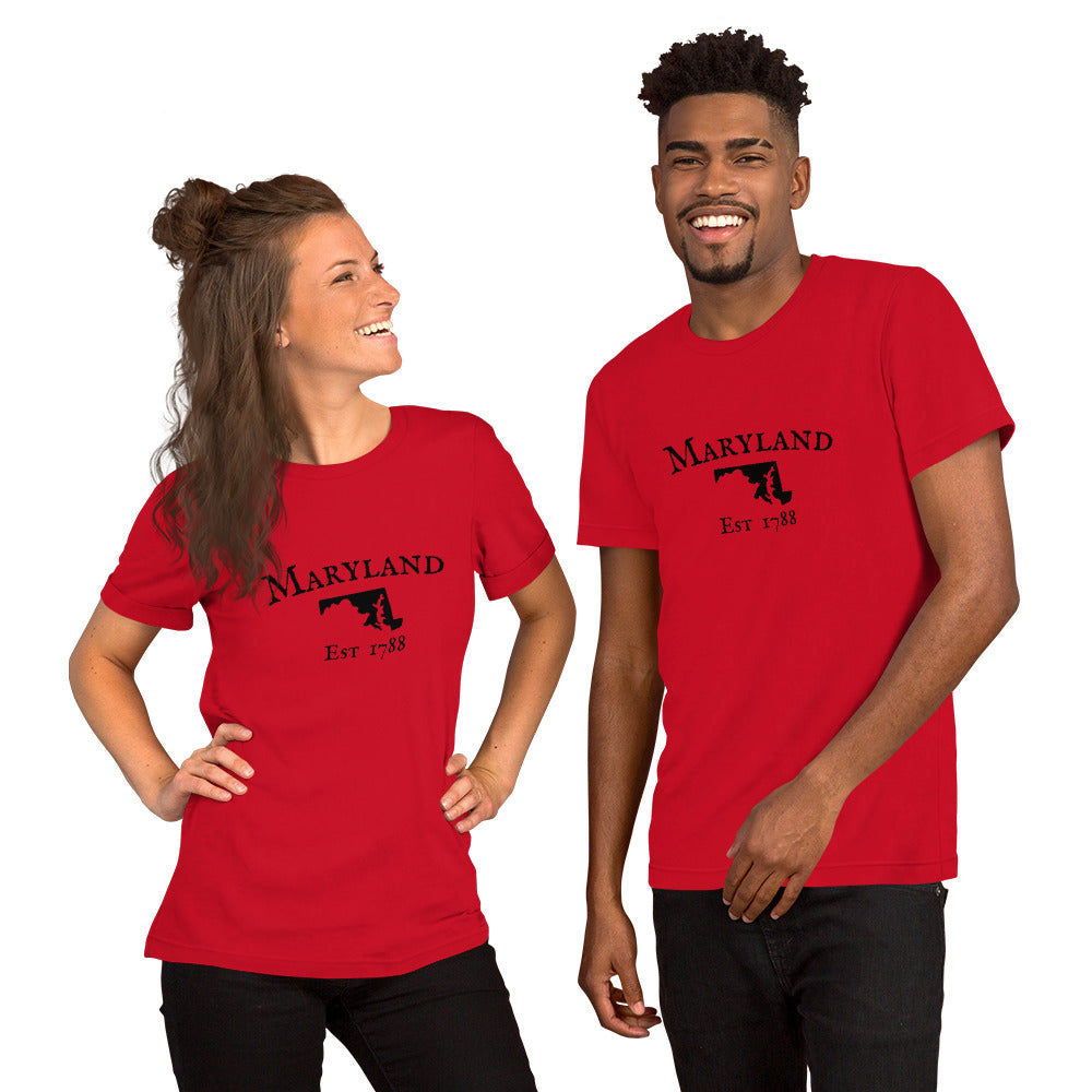 "Maryland Established In 1788" T-Shirt - Weave Got Gifts - Unique Gifts You Won’t Find Anywhere Else!