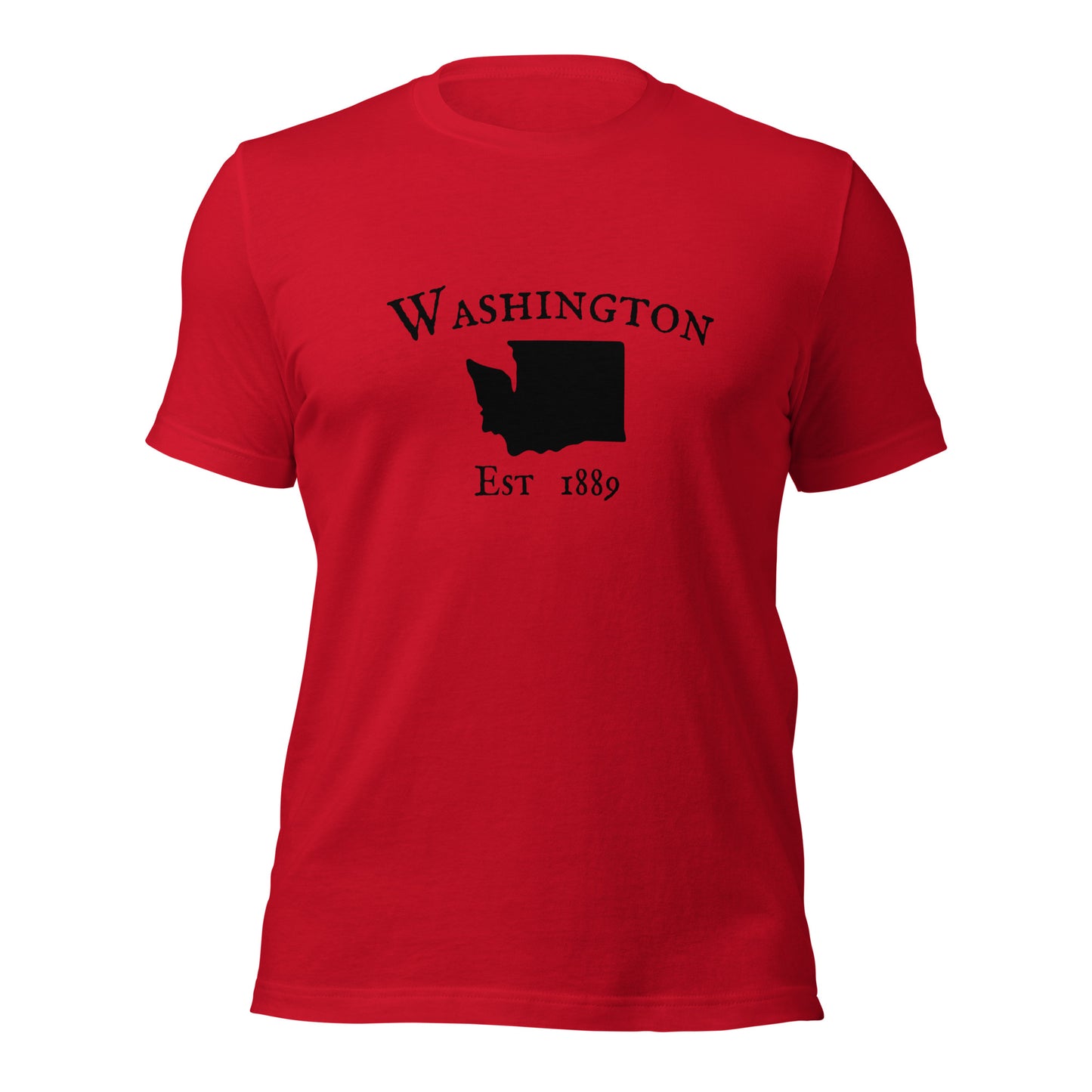 Soft cotton Washington pride t-shirt for casual wear
