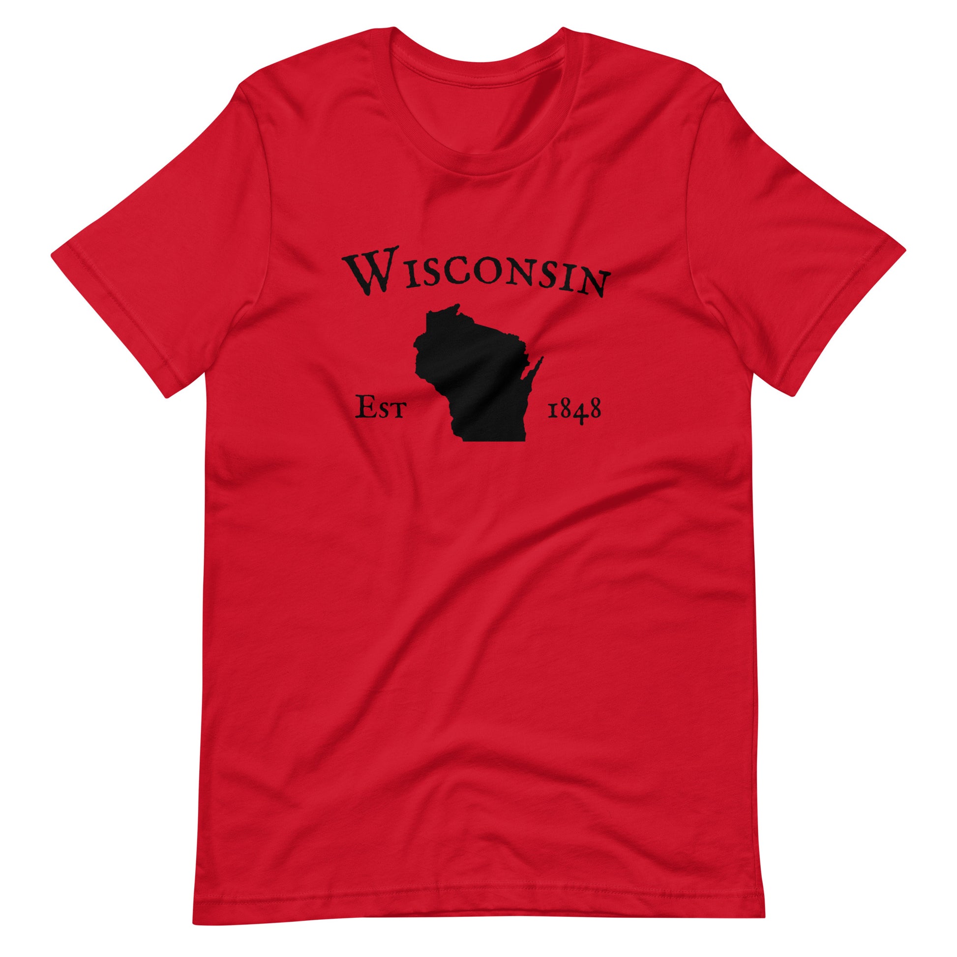 Wisconsin t-shirt for state pride and history lovers
