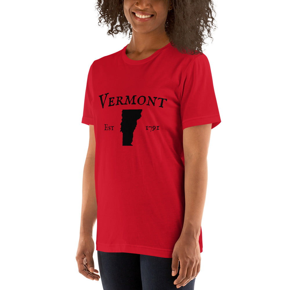 EST. 1791 Vermont t-shirt with state graphic
