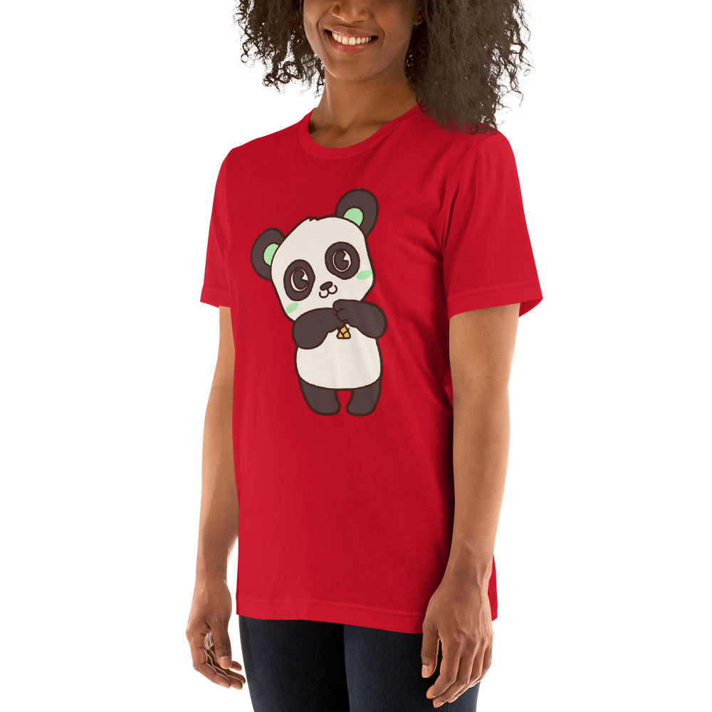 "Cute Panda" Women's T-Shirt - Weave Got Gifts - Unique Gifts You Won’t Find Anywhere Else!