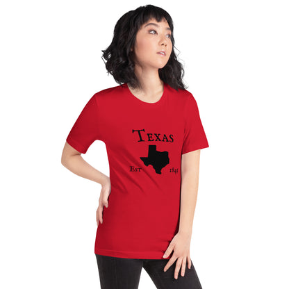 "Texas Established In 1845" T-Shirt - Weave Got Gifts - Unique Gifts You Won’t Find Anywhere Else!