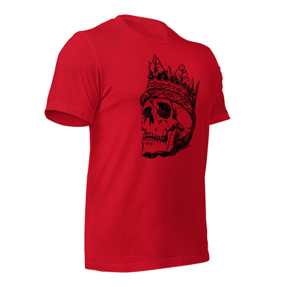 Stylish skull graphic tee for gothic and alternative fashion
