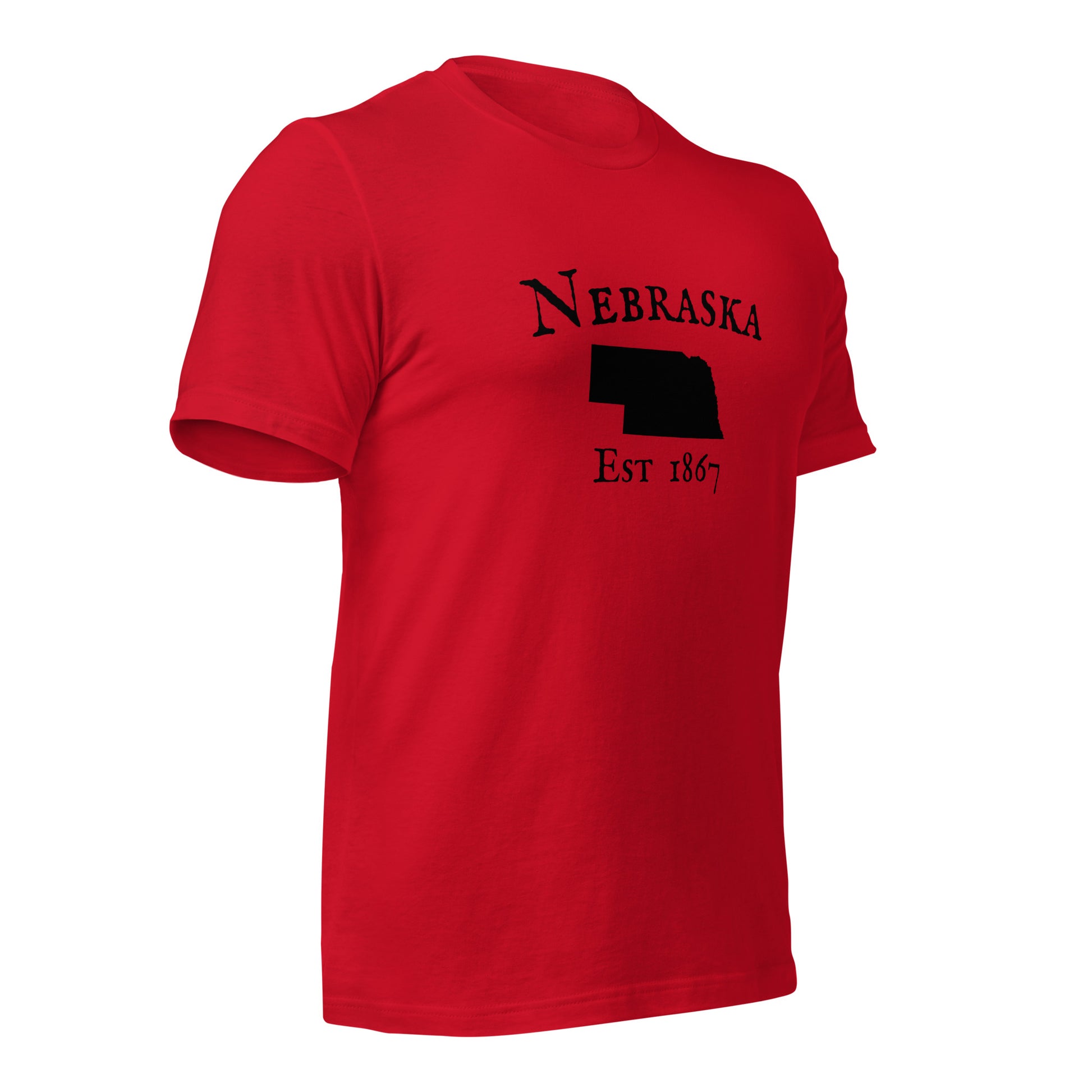 EST. 1867 Nebraska t-shirt with state graphic
