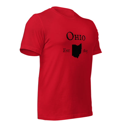 "Ohio Established In 1803" T-Shirt - Weave Got Gifts - Unique Gifts You Won’t Find Anywhere Else!