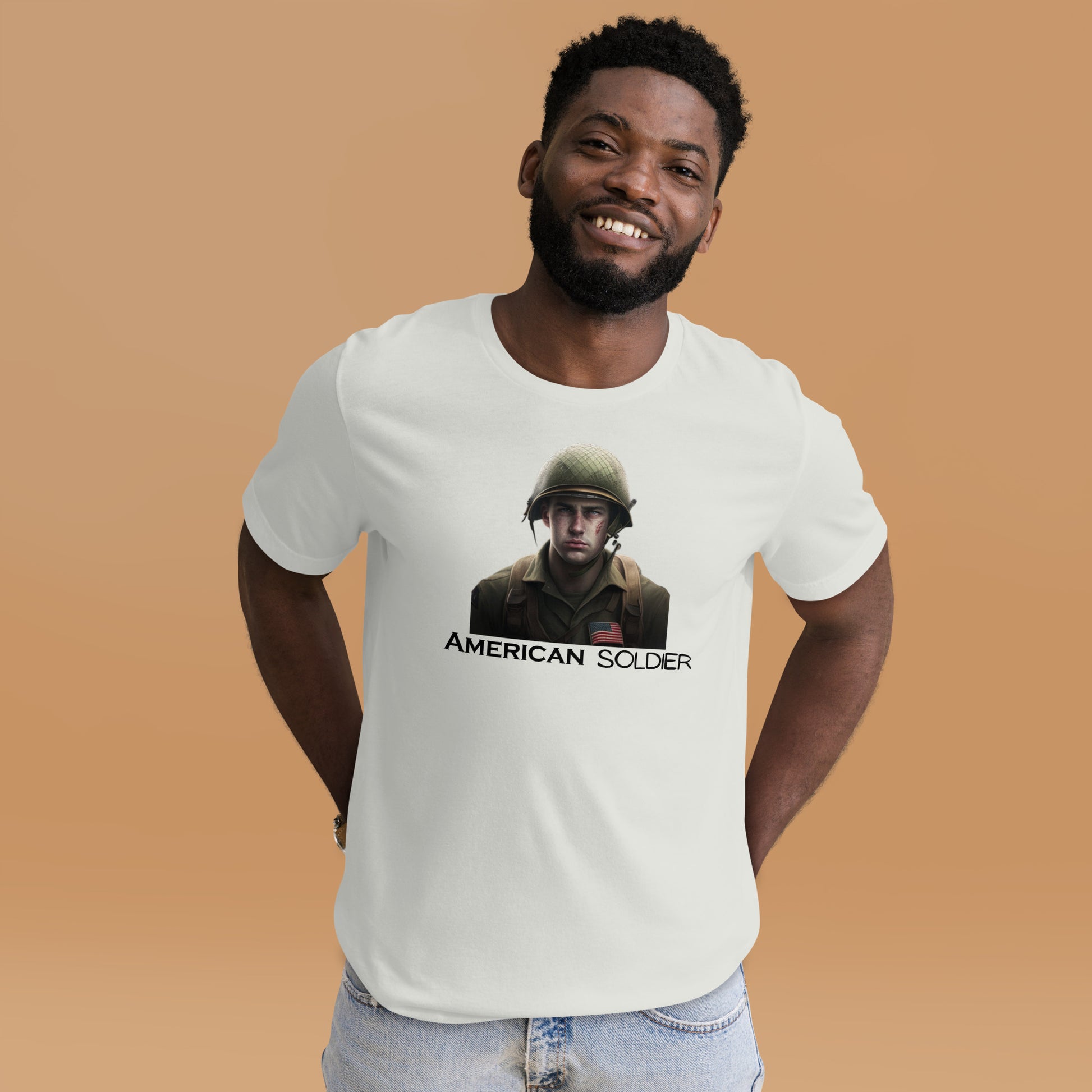 "American Soldier" T-Shirt - Weave Got Gifts - Unique Gifts You Won’t Find Anywhere Else!