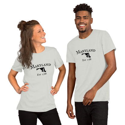 "Maryland Established In 1788" T-Shirt - Weave Got Gifts - Unique Gifts You Won’t Find Anywhere Else!