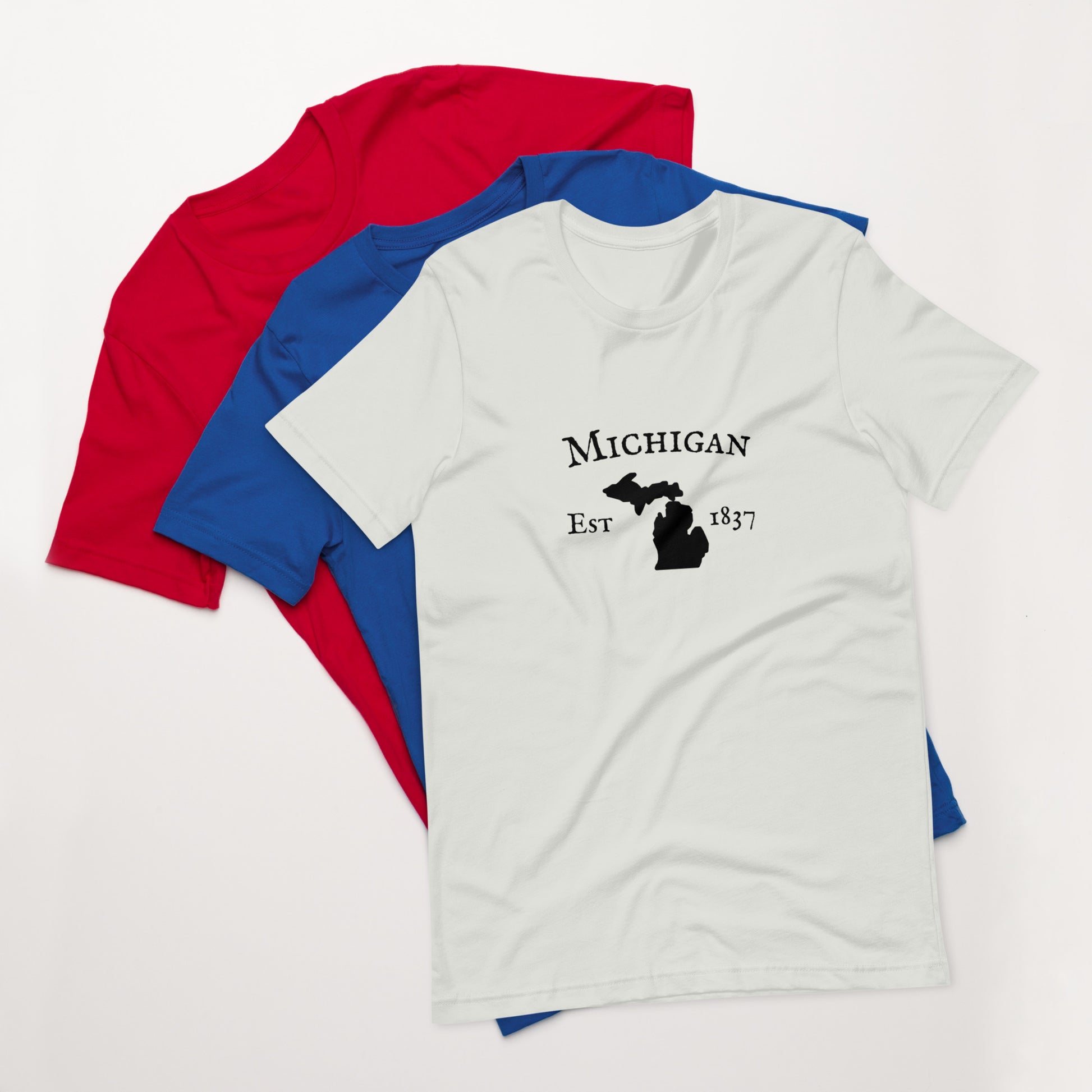 "Michigan Established In 1837" T-Shirt - Weave Got Gifts - Unique Gifts You Won’t Find Anywhere Else!