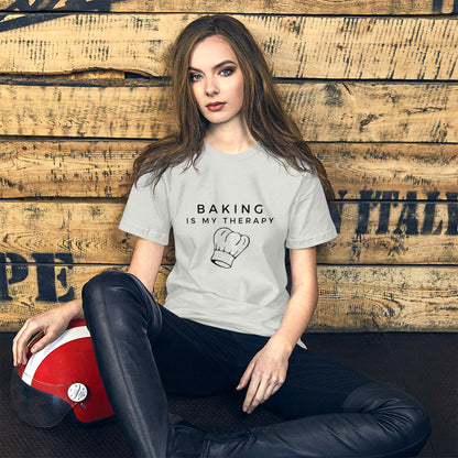 "Baking In My Thearpy" T-Shirt - Weave Got Gifts - Unique Gifts You Won’t Find Anywhere Else!