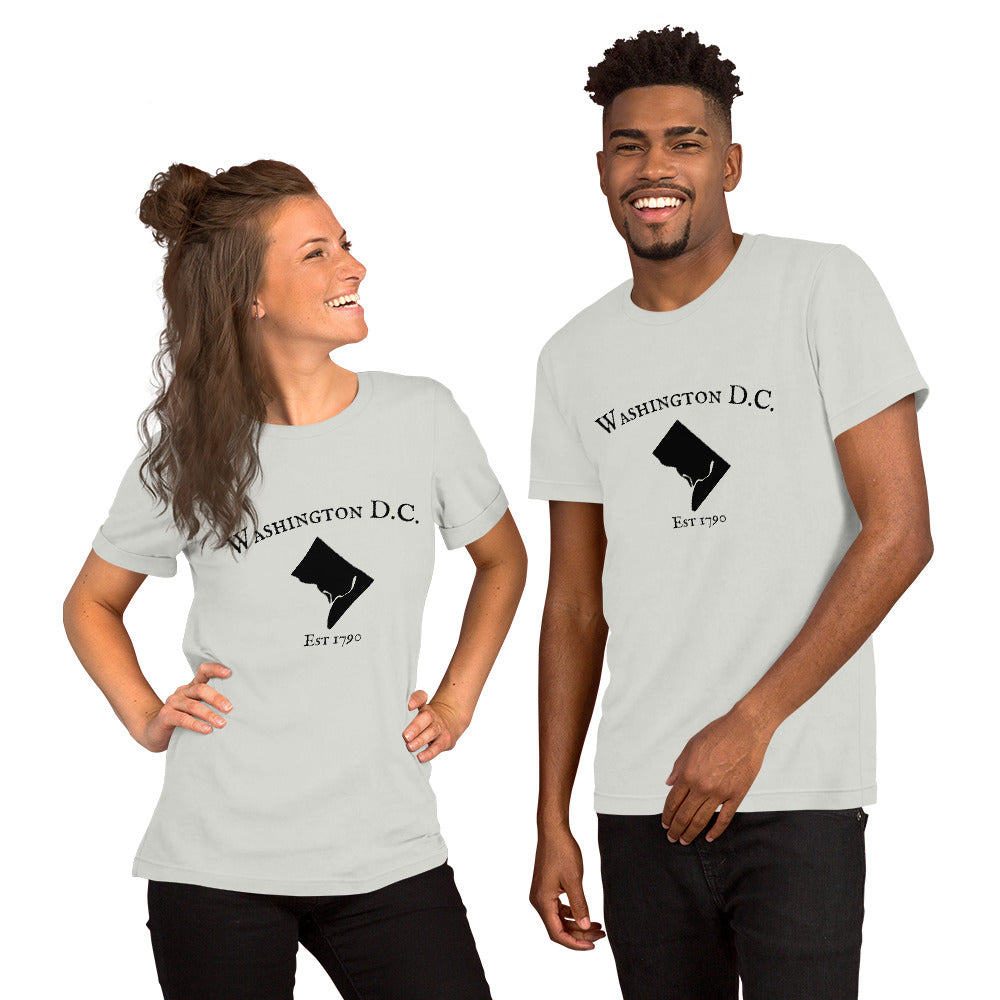 City pride t-shirt featuring Washington D.C. outline
