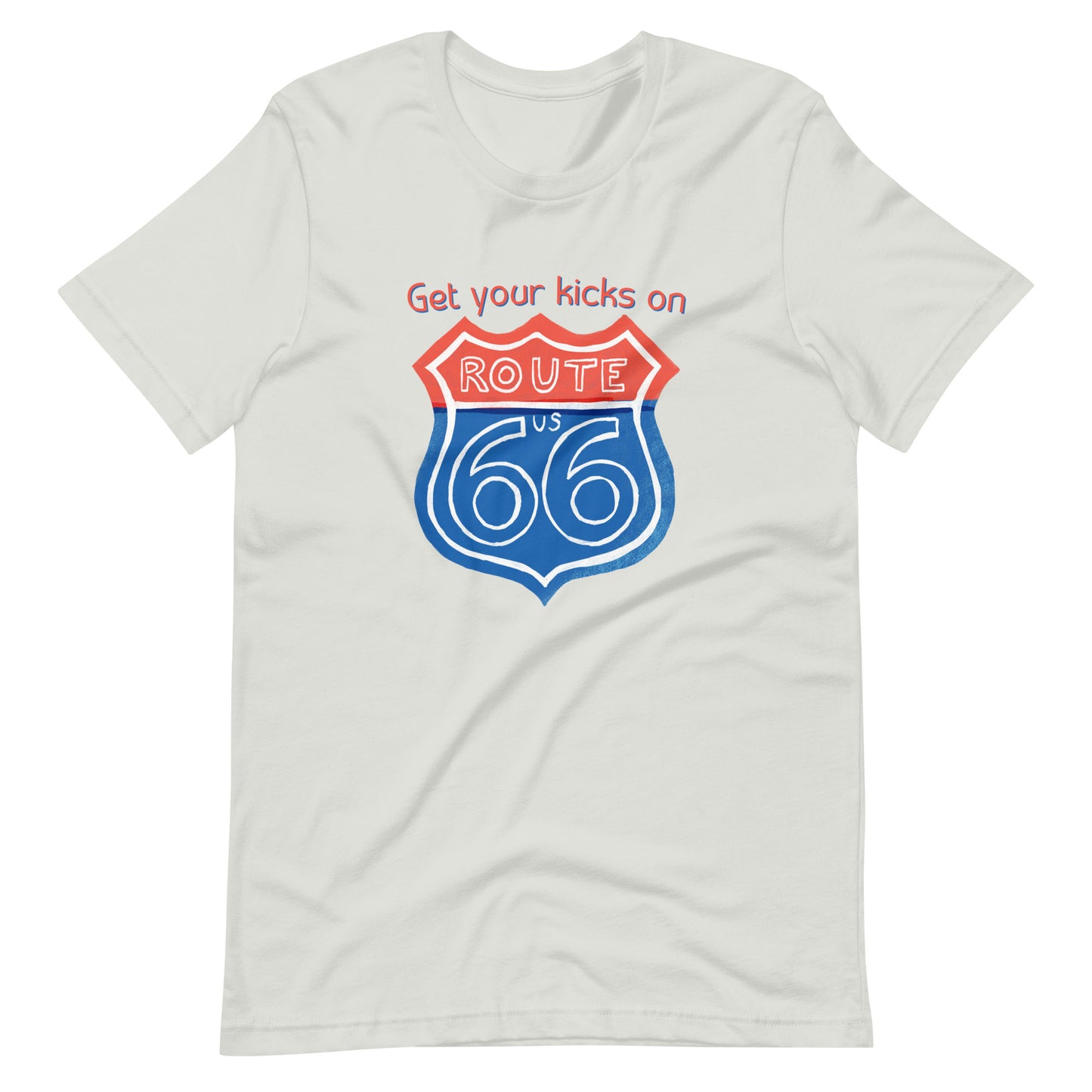 "Get Your Kicks On Route 66" T-Shirt - Weave Got Gifts - Unique Gifts You Won’t Find Anywhere Else!