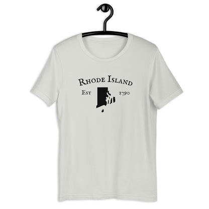 "Rhode Island Established In 1790" T-Shirt - Weave Got Gifts - Unique Gifts You Won’t Find Anywhere Else!