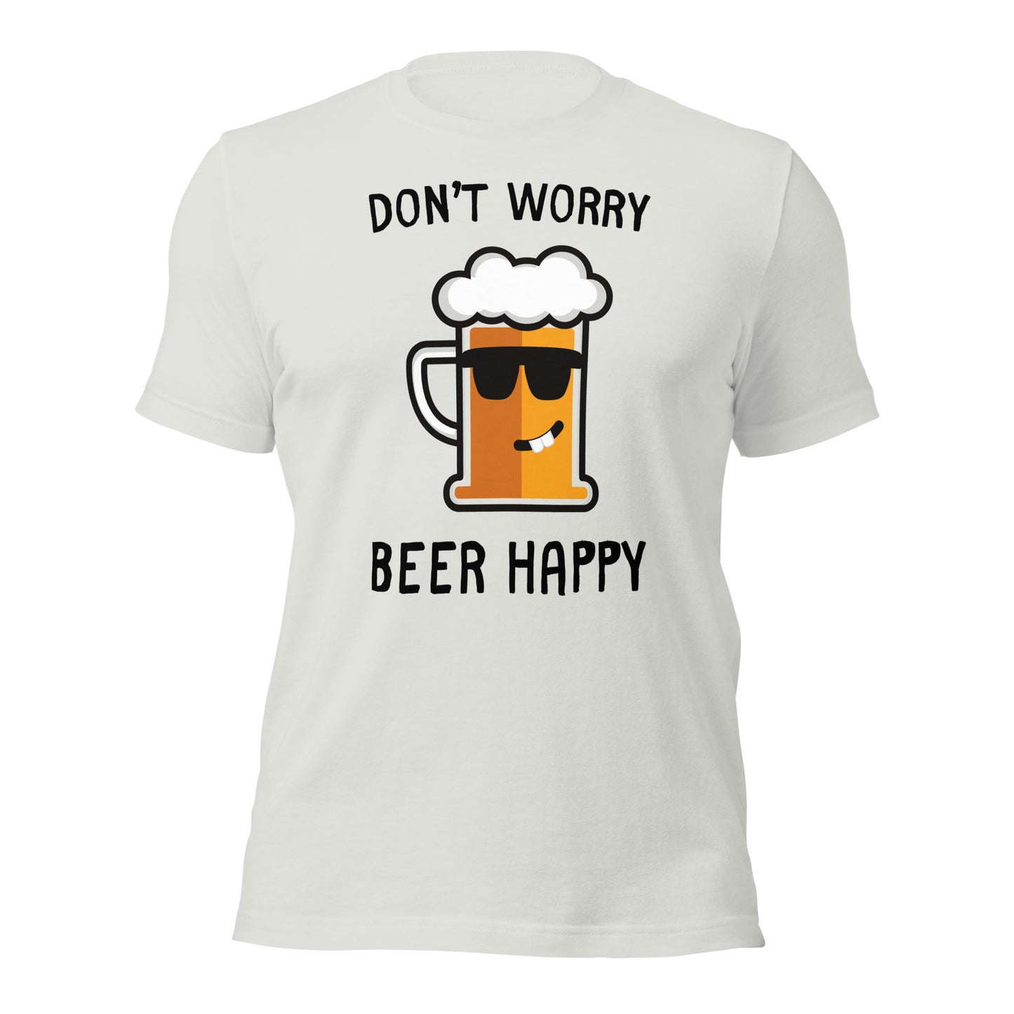 "Don't Worry, Beer Happy" T-Shirt - Weave Got Gifts - Unique Gifts You Won’t Find Anywhere Else!