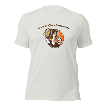 "It's 5 O' Clock Somewhere" T-Shirt - Weave Got Gifts - Unique Gifts You Won’t Find Anywhere Else!